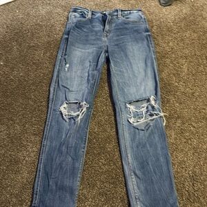 Jeans from dry good have been worn 5 times